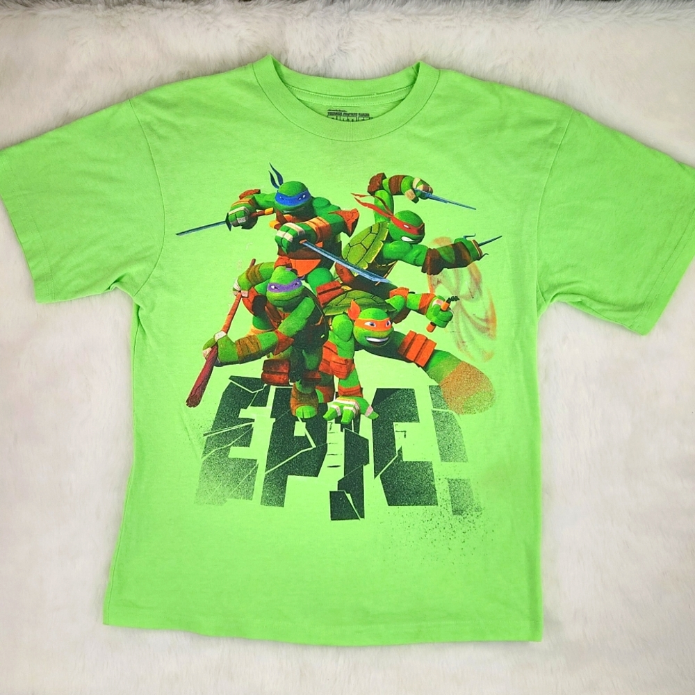 TEENAGE MUTANT NINJA TURTLES Tee, Kids XXL (18)